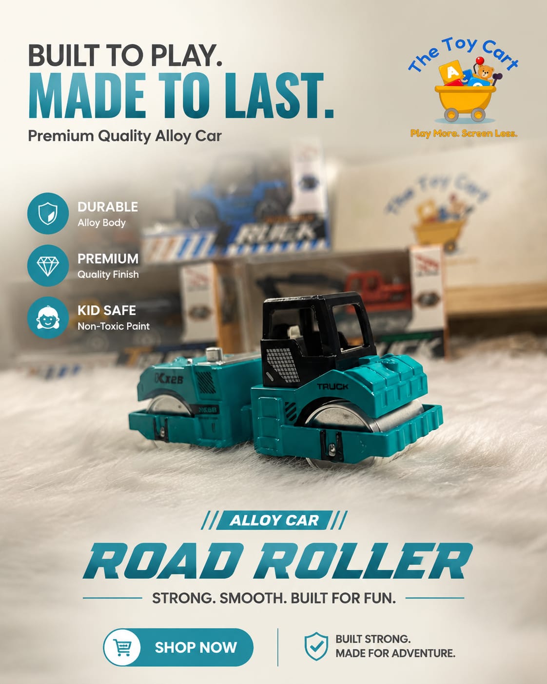 Premium Alloy Construction Vehicle Collection