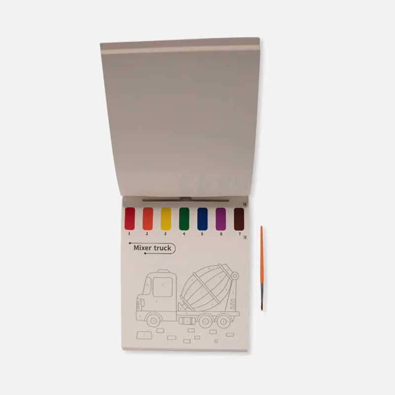 3IN1 WATERCOLORING BOOK (Y-Plus+ Colouring