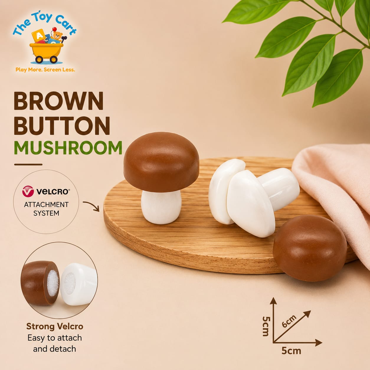 Brown Button Mushroom