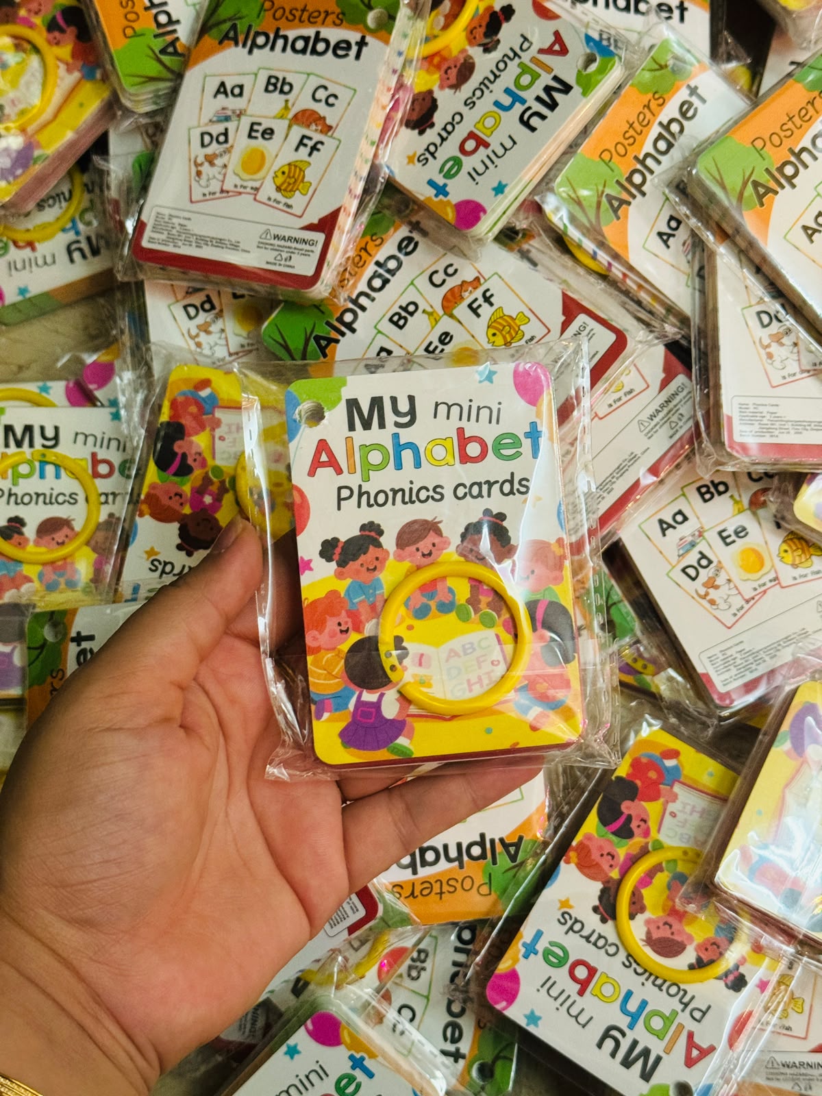 My Mini Alphabet Phonics Cards – Educational Flashcards for Toddlers & Kids