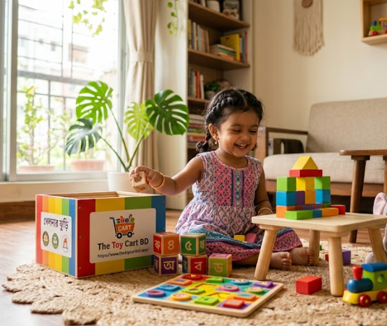 শিশুর সঠিক বিকাশ ও আনন্দের জন্য খেলনা: The Toy Cart BD এখন আপনার পাশে!