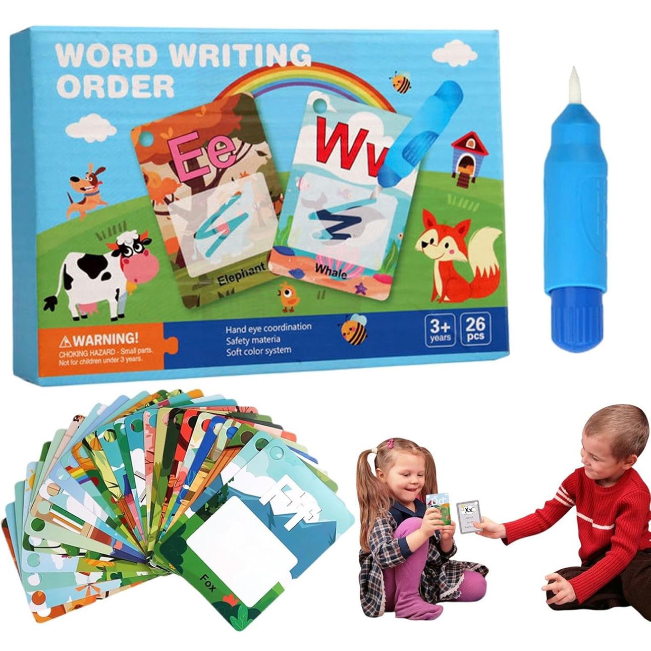 Word Writing Order – Reusable Learning Cards