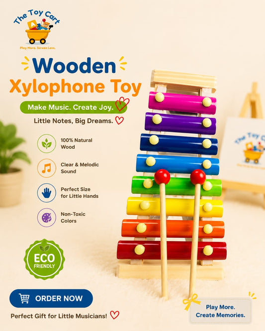 Montessory Natural Wooden Educational Toys Collection
