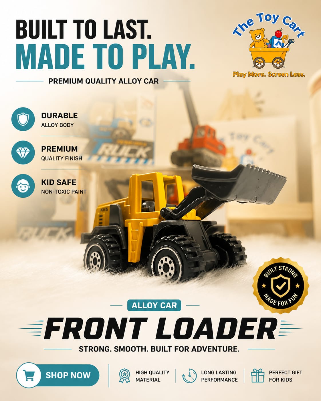 Premium Alloy Construction Vehicle Collection