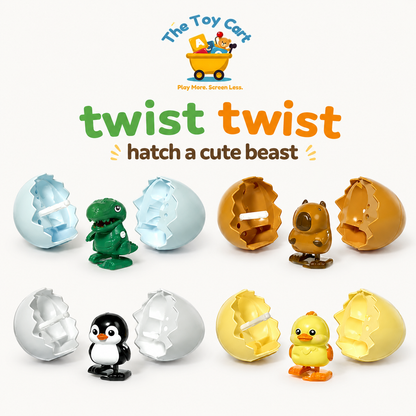 Wind-Up Surprise Eggs, Easter's Latest Gift Wind-Up Animal Hatching Surprise Egg (Copy)