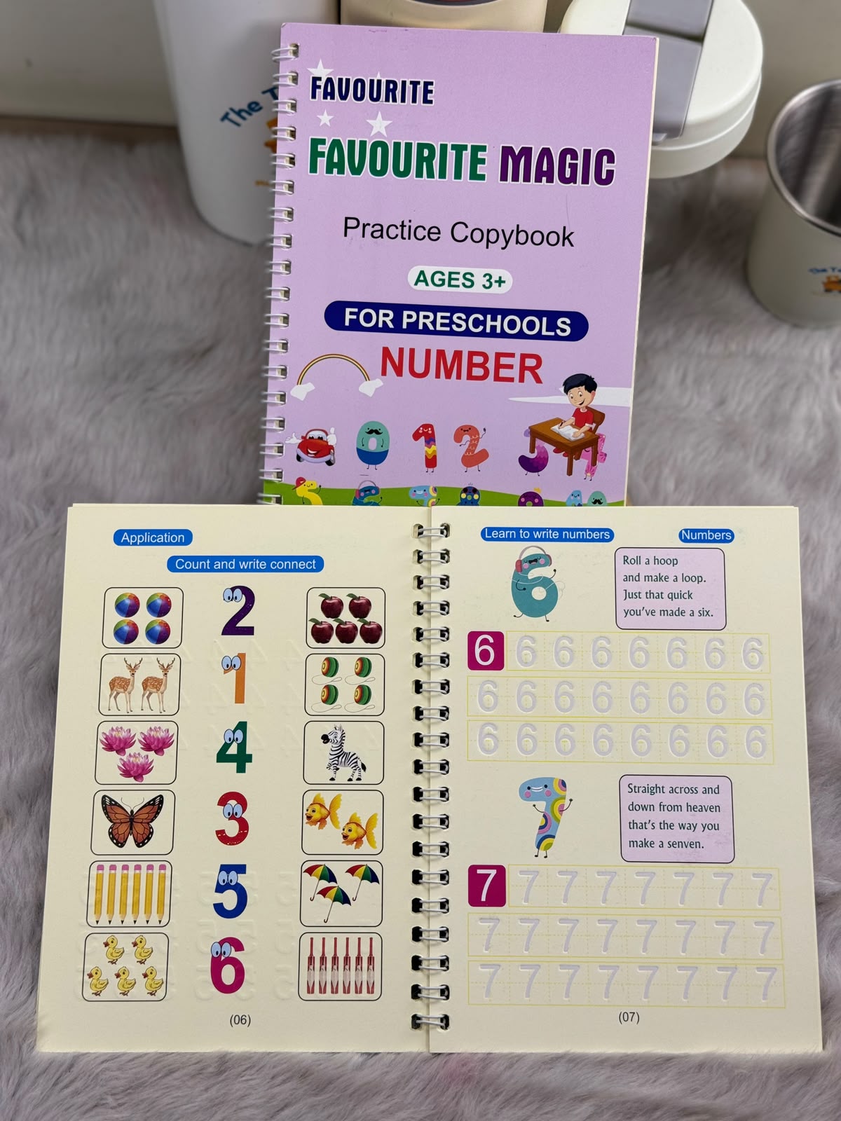 Favourite Magic Practice Copybook Set (5-in-1 Combo Pack)