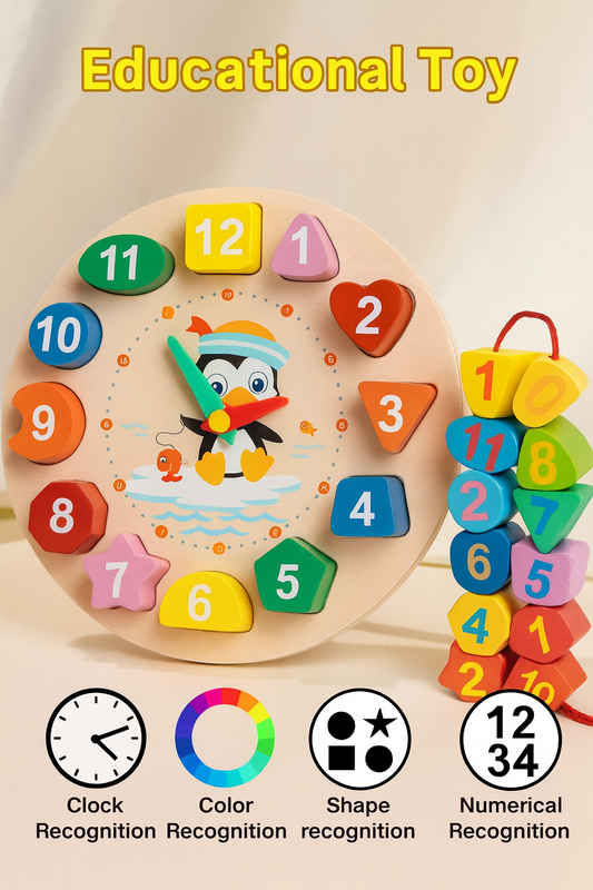Creative Learning Clock for Kids