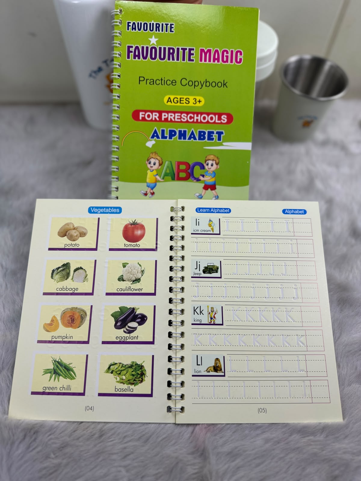 Favourite Magic Practice Copybook Set (5-in-1 Combo Pack)