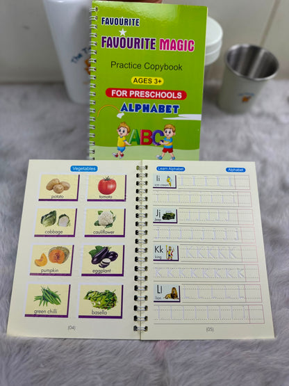 Favourite Magic Practice Copybook Set (5-in-1 Combo Pack)