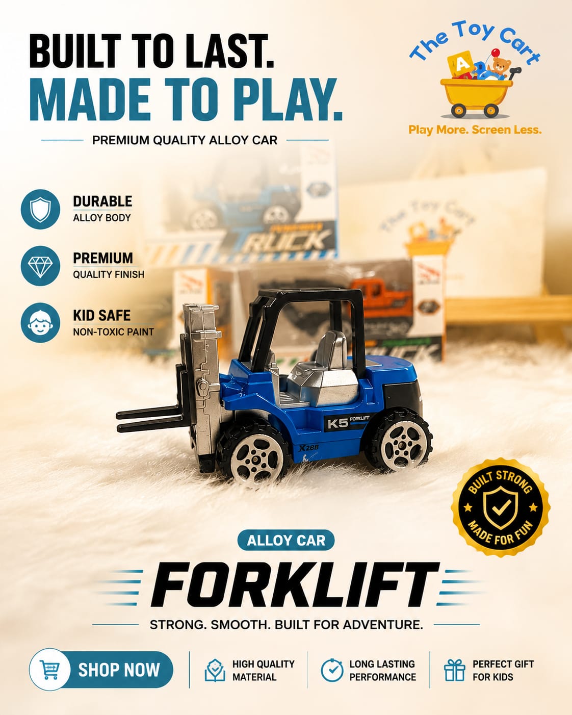 Premium Alloy Construction Vehicle Collection