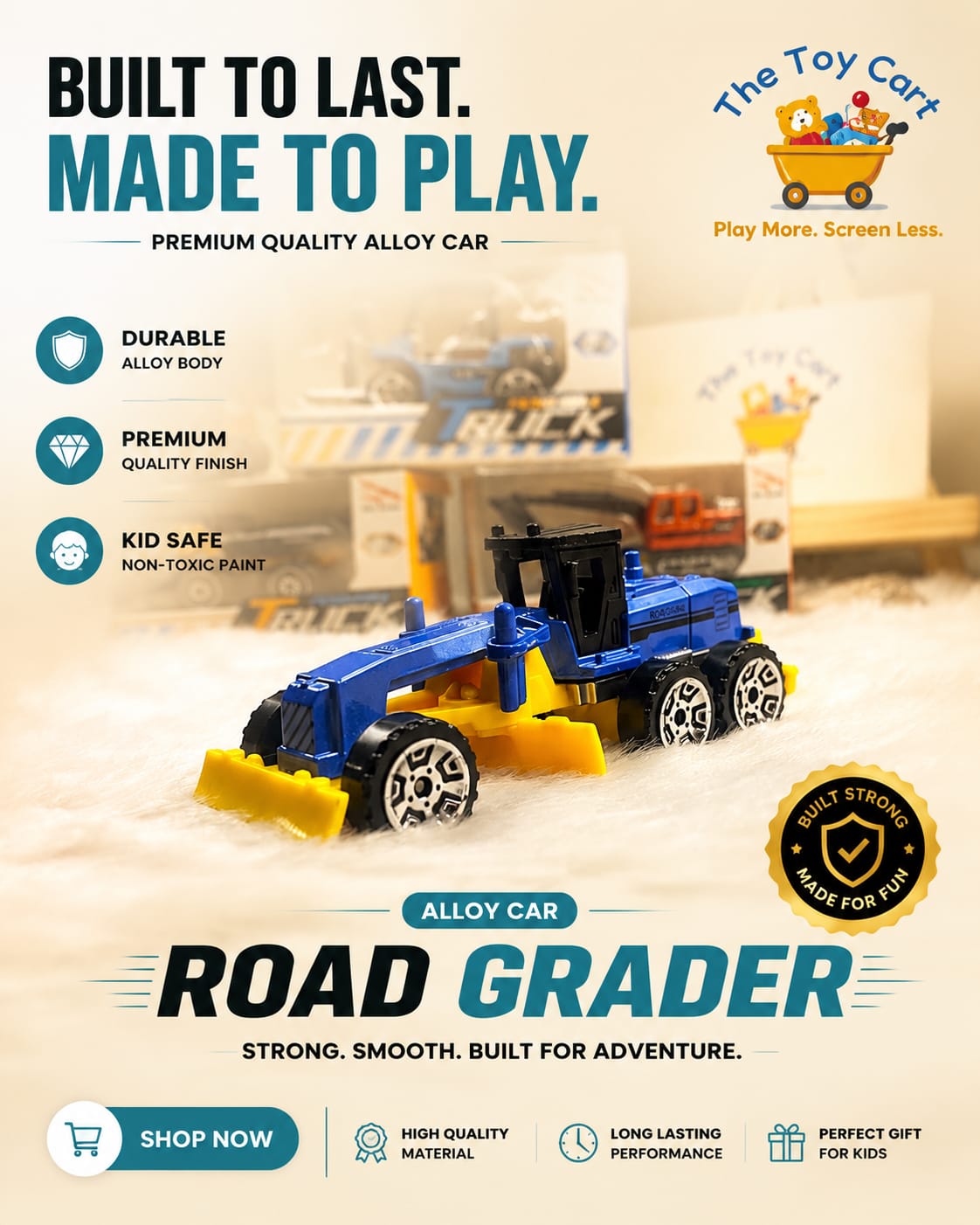 Premium Alloy Construction Vehicle Collection