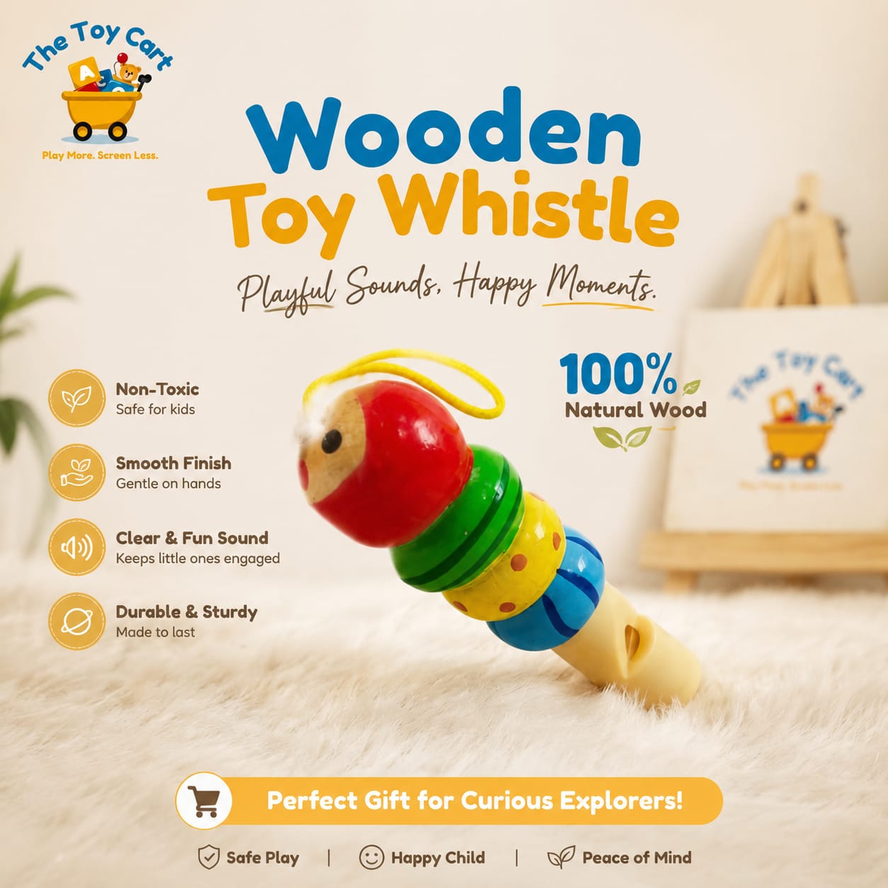 Montessory Natural Wooden Educational Toys Collection