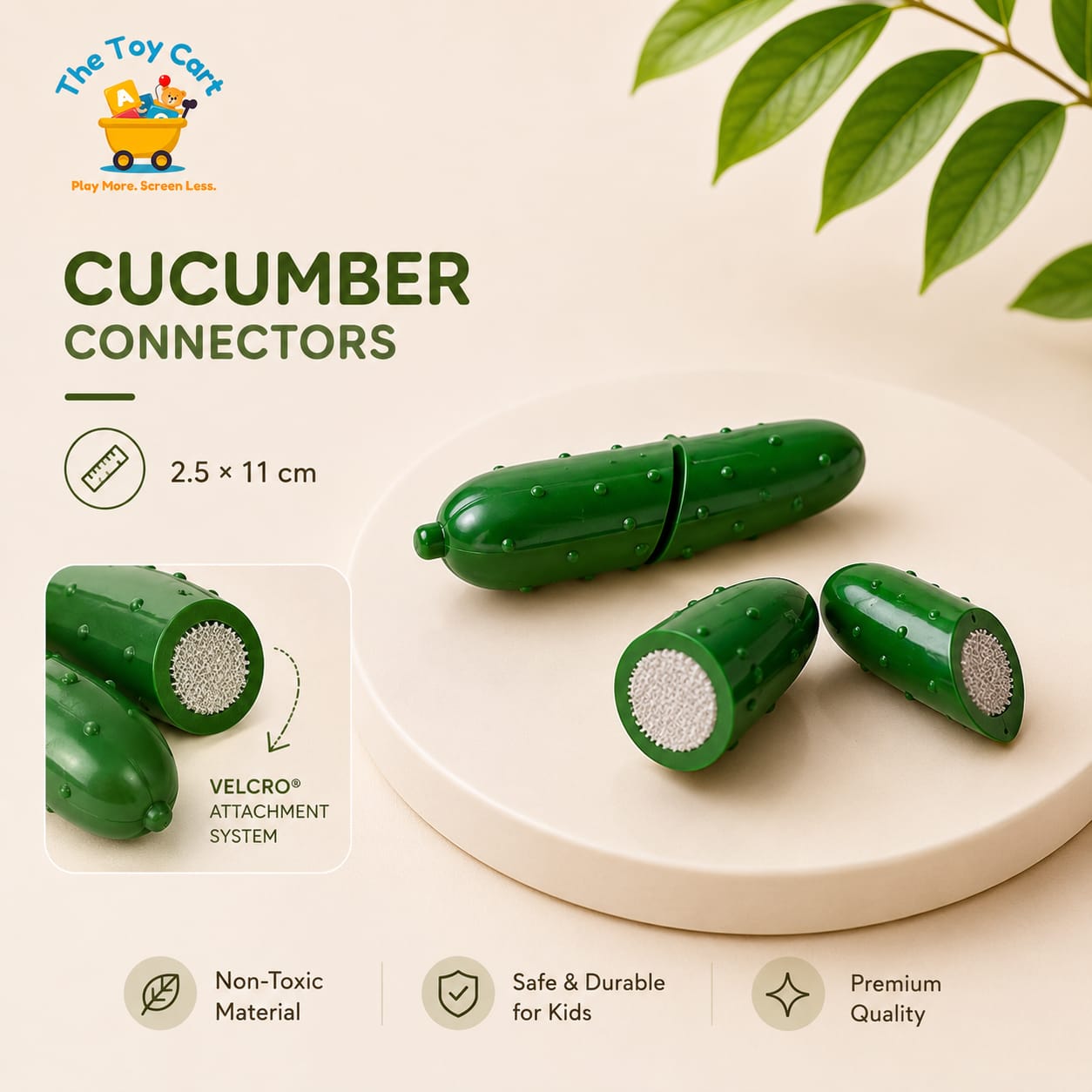 Kids Fruit Cutting Toy Single Piece | Realistic Cutting Learning Toy for Kids