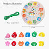 Creative Learning Clock for Kids
