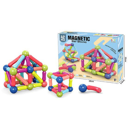 Creative Magnet Building Sticks for Kids (42 PCS)