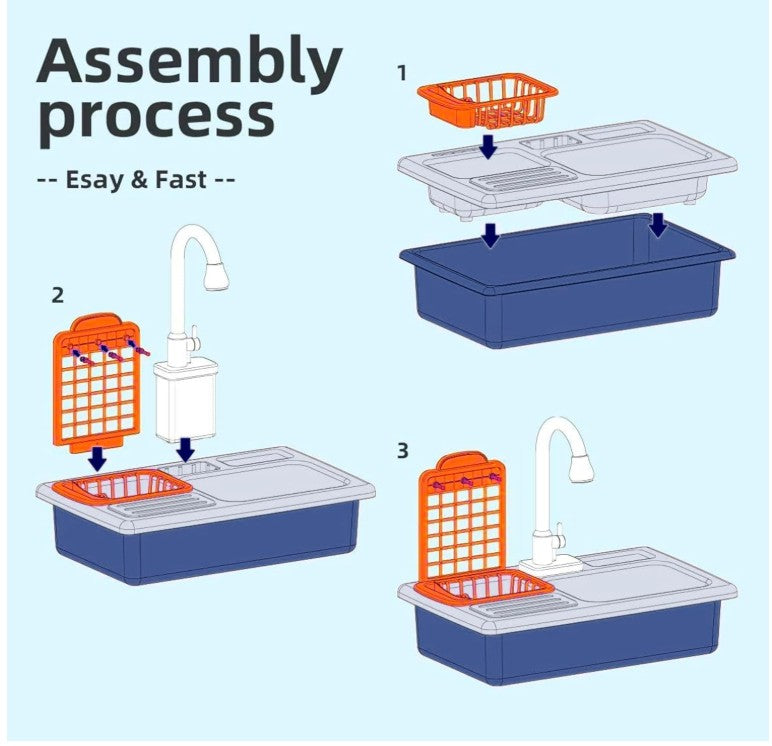 Kids Dishwasher Set