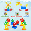 Wooden Geometric Shape Sorting & Stacking Board
