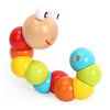 Wooden Caterpillar Counting & Stacking Toy