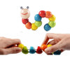 Wooden Caterpillar Counting & Stacking Toy