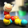 Wooden Caterpillar Counting & Stacking Toy
