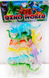 Dino World – Colorful Dinosaur Figurine Playset