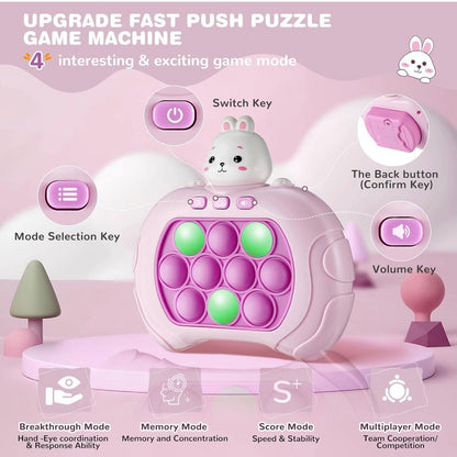 Speed Push Pop Game – Silicone Brain Training Toy