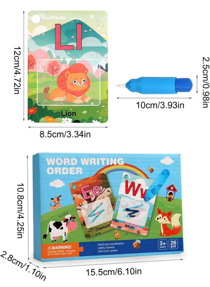 Word Writing Order – Reusable Learning Cards