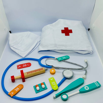 Wooden Doctor Set for Kids