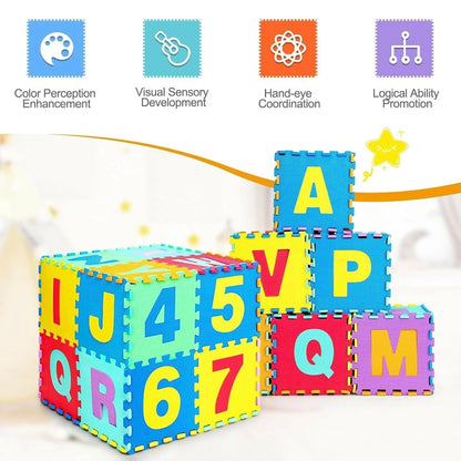 EVA Foam Alphabet & Number Puzzle Blocks