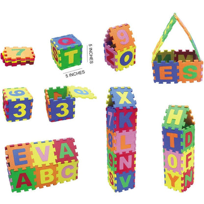 EVA Foam Alphabet & Number Puzzle Blocks