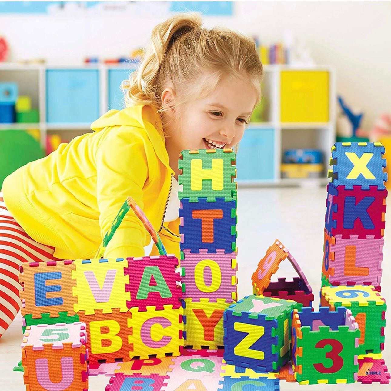 EVA Foam Alphabet & Number Puzzle Blocks