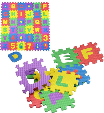 EVA Foam Alphabet & Number Puzzle Blocks