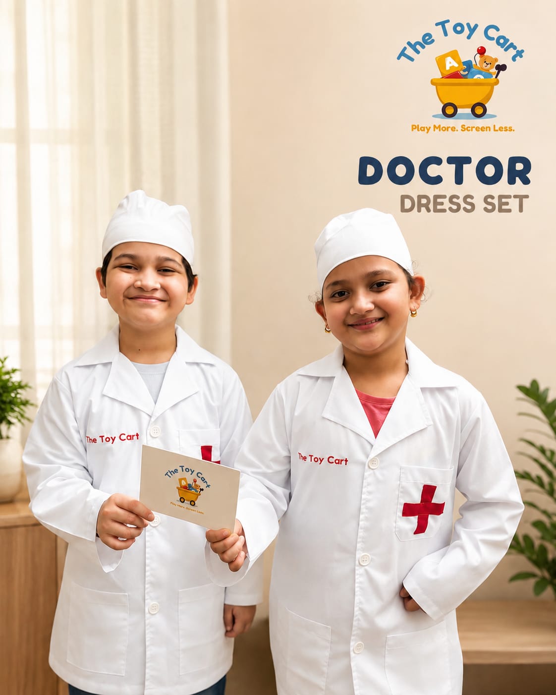 Doctor & Dental Combo Pack – Pretend Play Medical Kit for Kids