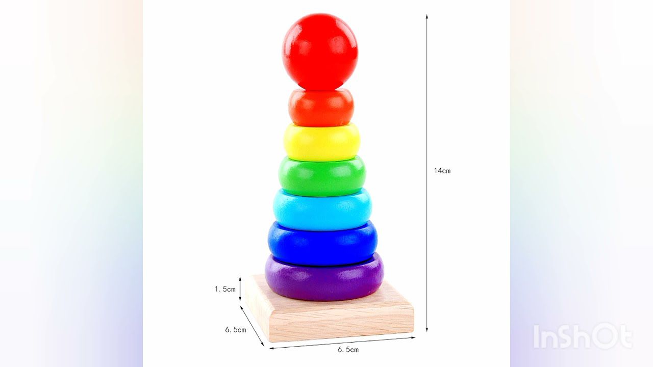 Montessori Color Stacking Rings