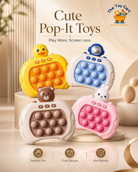 Speed Push Pop Game – Silicone Brain Training Toy