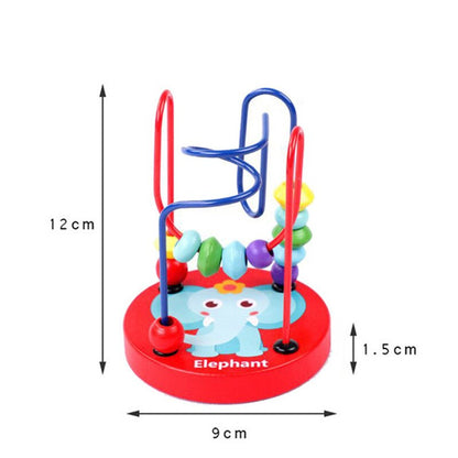 Bead Maze Counting Toy – Montessori Wooden Learning Toy for Kids