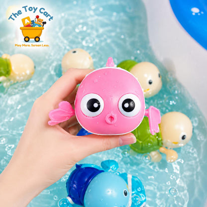 Cute Swimming Bath Toys for Kids – Wind-Up Water Toys