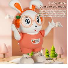 Dancing Rabbit Toy with Music & Lights