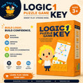 Logic Key Puzzle Game Set – 3 Levels