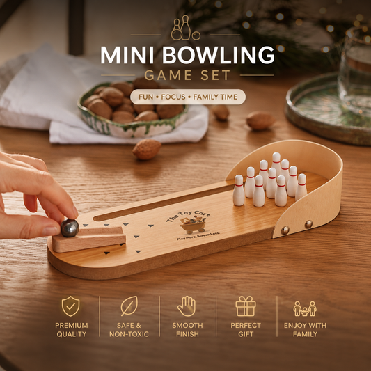 Mini Bowling Game Set – Indoor Fun Game for Kids & Family
