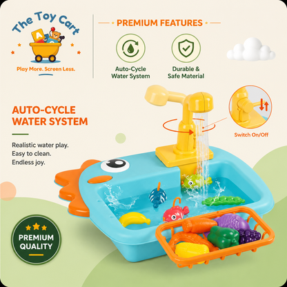 Dinosaur Kitchen Sink – Pretend Play Water Set