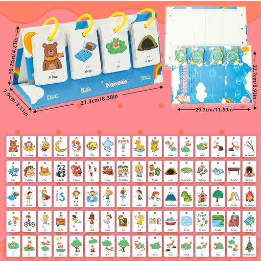 Sentence builder and preposition board