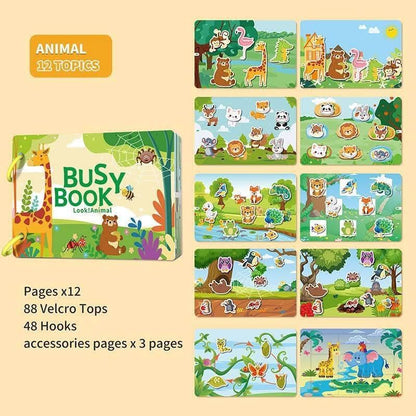 Busy Book Collection – Interactive Learning Toy for Kids