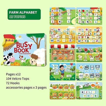 Busy Book Collection – Interactive Learning Toy for Kids
