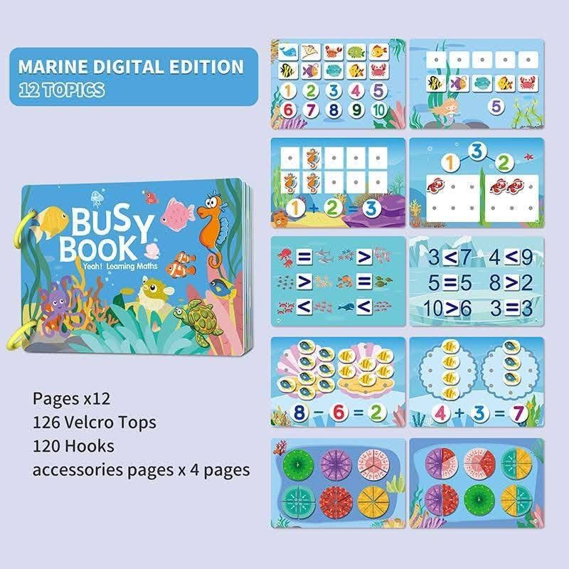 Busy Book Collection – Interactive Learning Toy for Kids